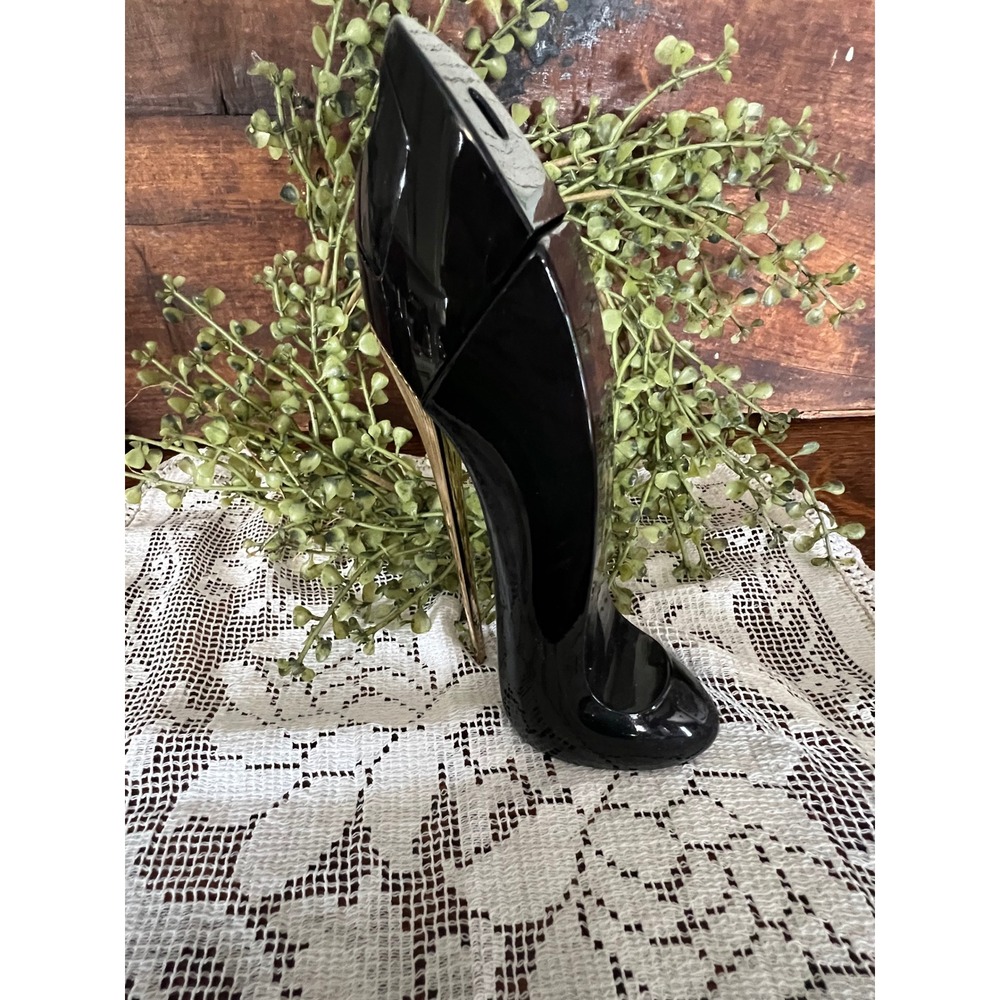 Carolina Herrera Good Girl Eau de Parfum Stiletto Bottle Black Gold Heel 2.7oz